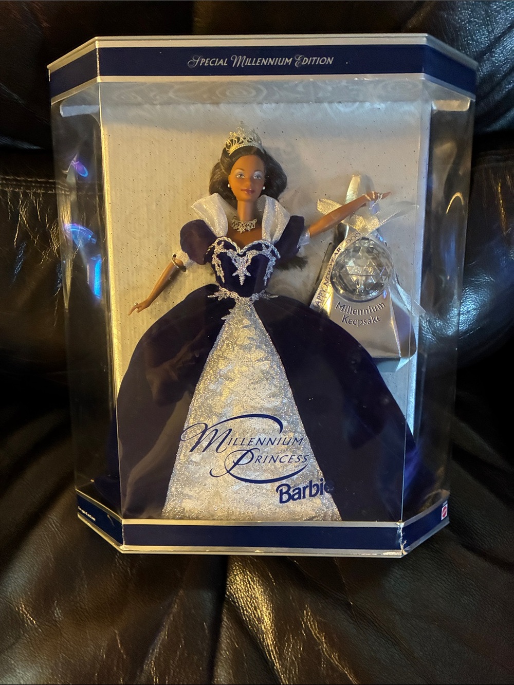 Barbie Millennium Princess Doll in Blue & White